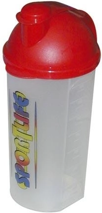 Šejkr na nápoje 700 ml s víčkem, mix barev