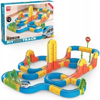 Magnetický vláček s USB nabíjením