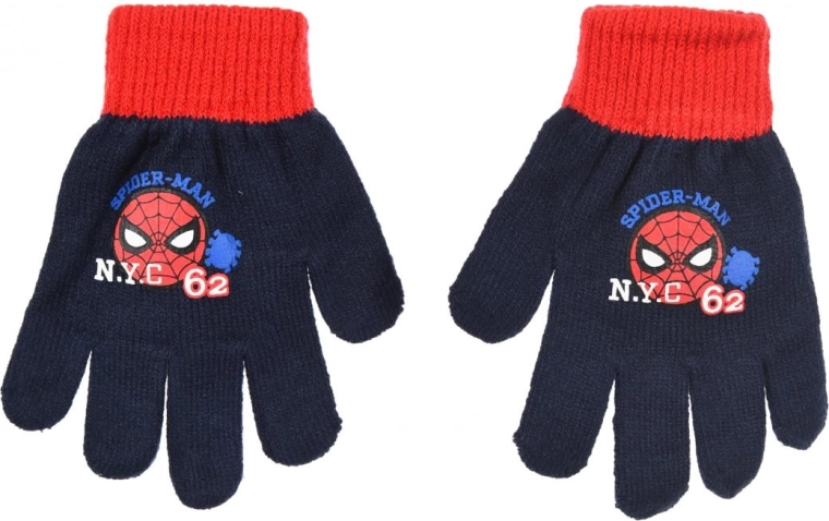 Dětské zimní rukavice Spiderman