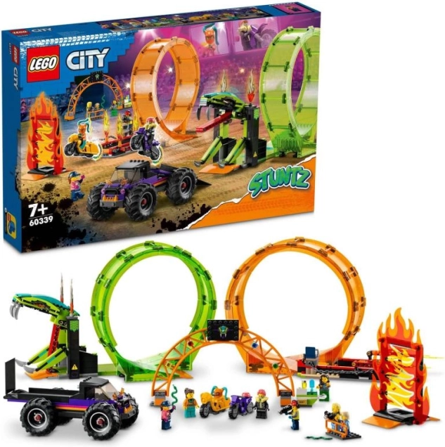 LEGO® City 60339 Kaskadérská dvojitá smyčka