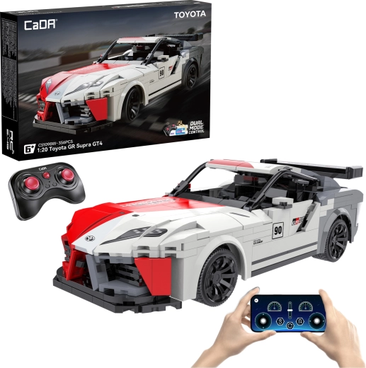 CaDA Toyota GR Supra GT4 RC stavebnice (356 dílků)