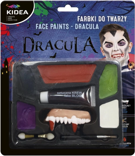 Sada barev na obličej Dracula Derform