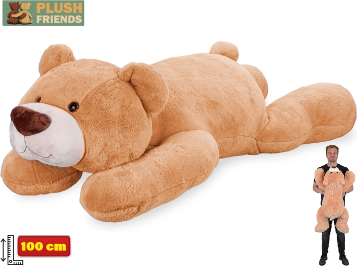 Plyšový medvěd Plush Friends 100 cm