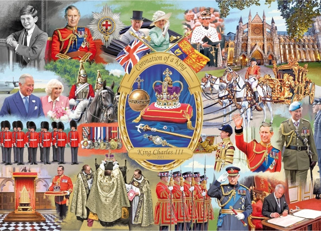 Puzzle Korunovace krále 1000 dílků