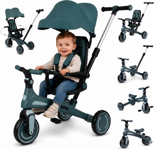 Dětská tříkolka Tiny Bike 5v1 rostoucí s dítětem – Standard