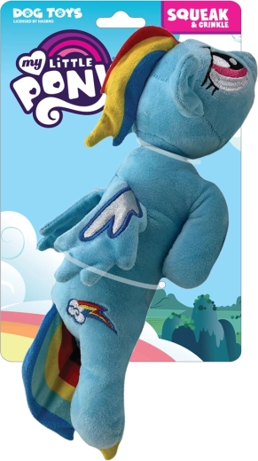 Plyšová hračka pro psy My Little Pony Rainbow Dash 33 cm