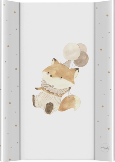 Ceba Baby přebalovací podložka na postýlku Ultra Light liška s balónkem 50 × 70 cm