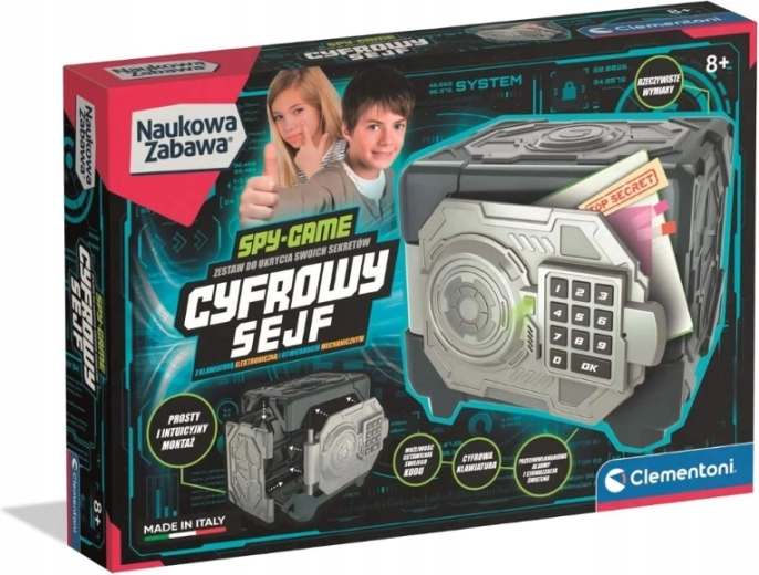 Digitální trezor Spy-Game Clementoni