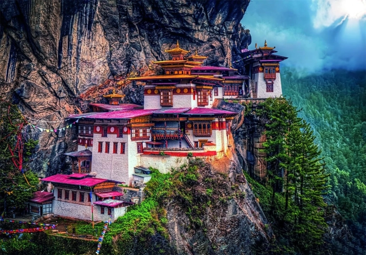 Clementoni puzzle Tygří hnízdo 500 dílků