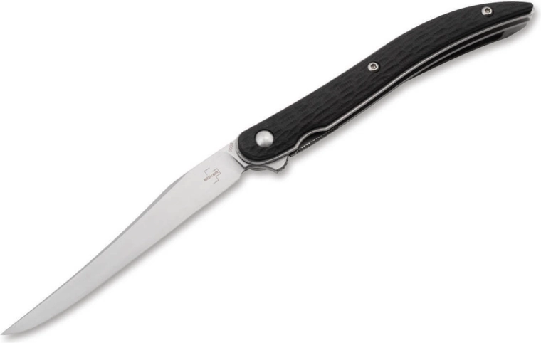 Kapesní nůž BÖKER Plus Urban Texas Toothpick, 8,4 cm, G10, černý, s klipem