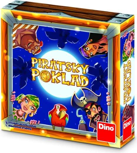 Dino Pirátský poklad – postřehová a paměťová hra pro děti