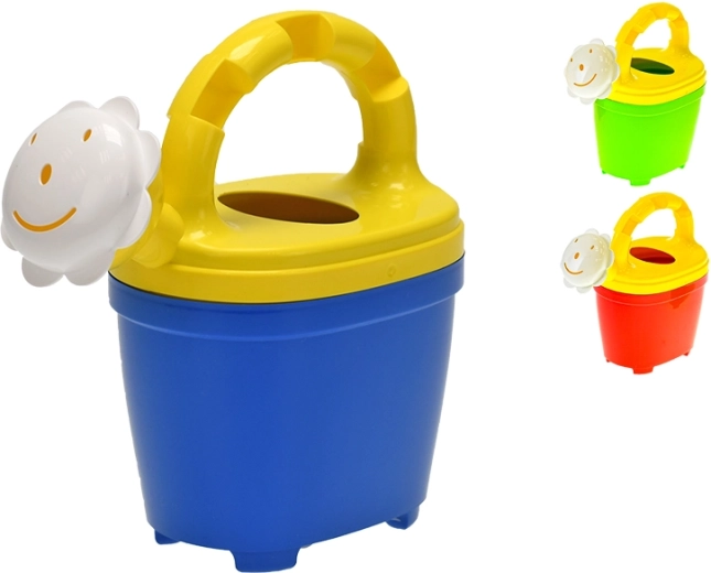 Dětská konvička na vodu s květinovým kropítkem 16 cm