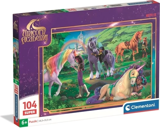 Clementoni puzzle 104 dílků Unicorn Academy