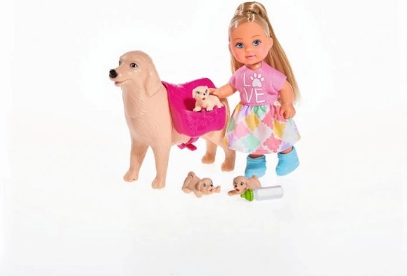 Evi – psí chůva se štěňátky a doplňky