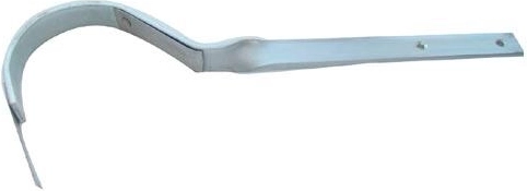 Překroucený hák pro žlab 250 mm pozink