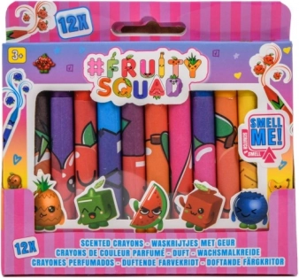 Voňavé voskovky Fruity Squad 12 ks
