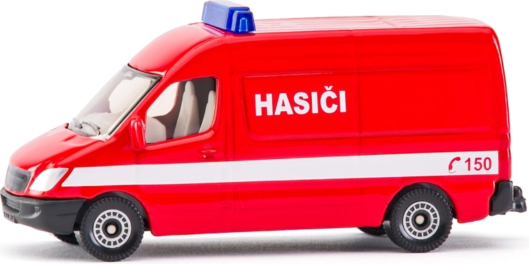 SIKU česká verze hasiči dodávka