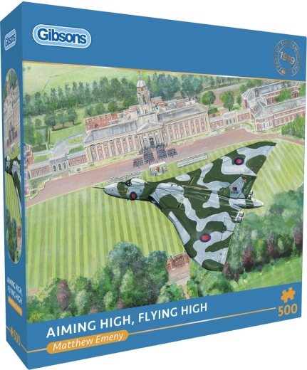 Gibsons puzzle míříme vysoko, letíme vysoko 500 dílků