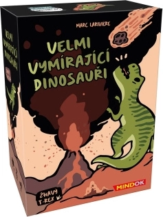 Velmi vymírající dinosauři: žhavý T‑Rex – karetní párty hra