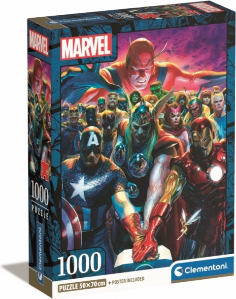 Puzzle 1000 dílků Marvel Avengers