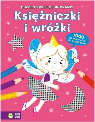 Diamentové omalovánky princezny a víly