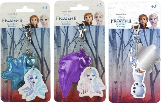 Přívěsek na klíče s karabinkou Frozen 2