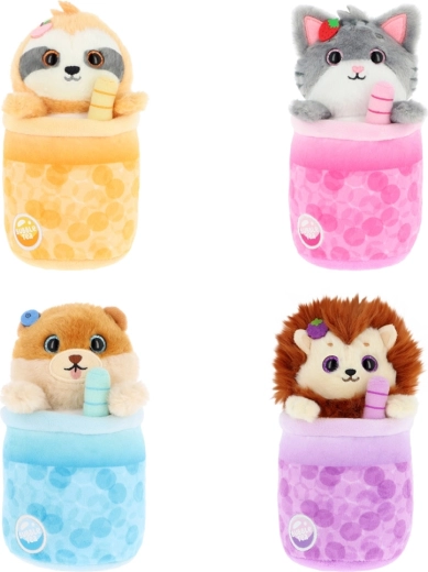 Plyšová hračka Bubble Tea zvířátka 16 cm