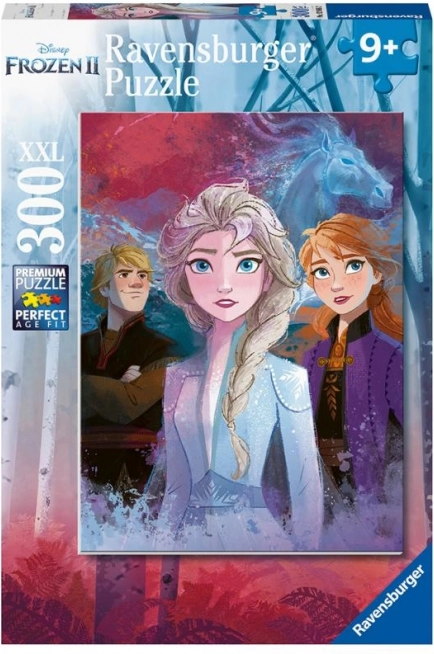 Ravensburger puzzle Frozen 2 – Elsa, Anna a Kristoff 300 dílků
