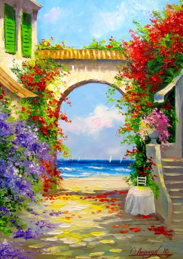 ENJOY puzzle U pobřeží 1000 dílků