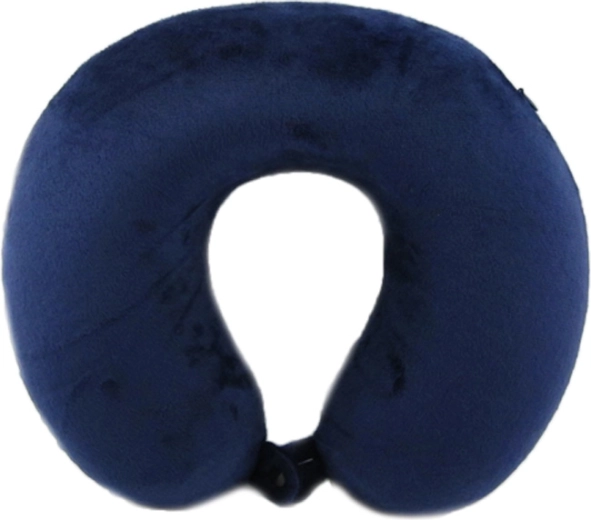 Záhlavník z mikrovlákna s paměťovou pěnou – modrý