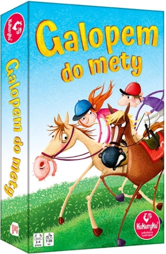 Galopem do mety – dynamická stolní hra o koňských dostizích