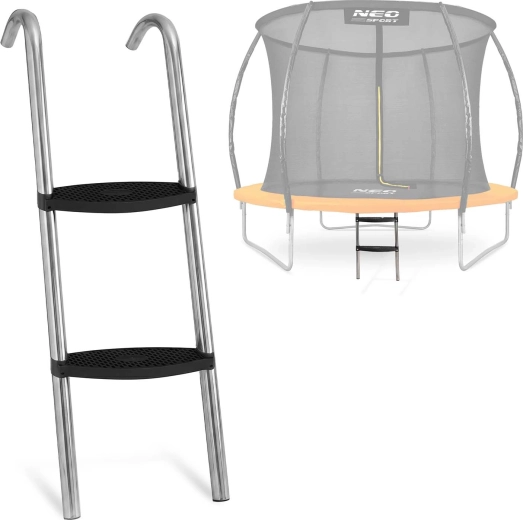 Neo-Sport drabinka k trampolíně 6–8 ft (183–252 cm), 2 stupně