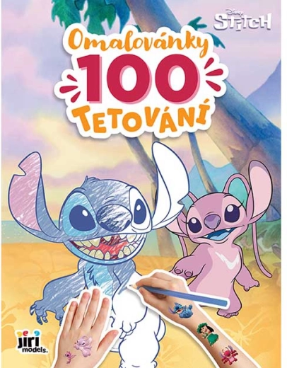 Omalovánky a 100 tetování Lilo & Stitch