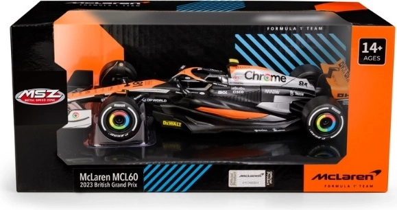 Model vozu McLaren MCL60 British GP v měřítku 1:24
