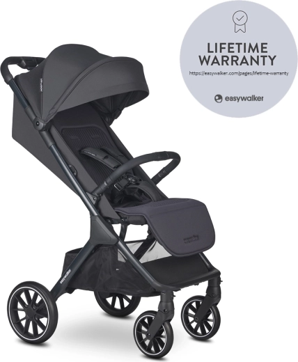 Easywalker sportovní kočárek Jackey XL NXT – Černá