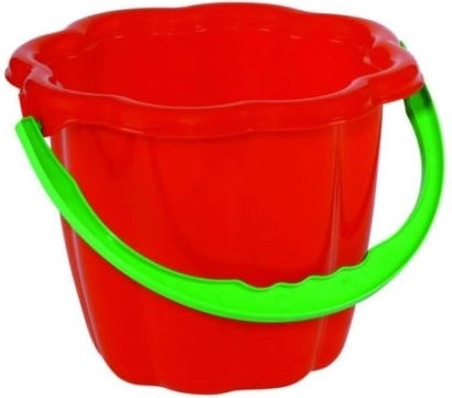 Plastové kyblíček na písek pro děti