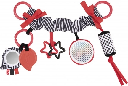 Canpol babies kontrastní závěsná hračka na kočárek a autosedačku SENSORY