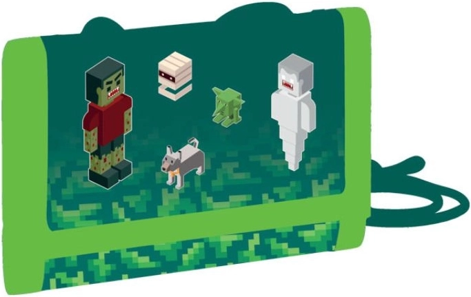 Dětská textilní peněženka PLAYWORLD se šňůrkou a suchým zipem