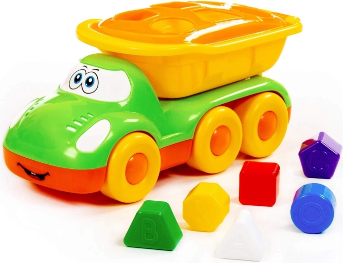 Logické sklápěcí auto Kamarát