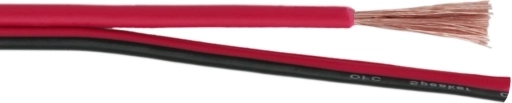 Reproduktorový kabel bezkyslíkatá měď 2× 1,0 mm² - 100 m