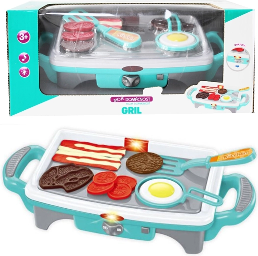 Elektrický dětský gril s příslušenstvím MOJE DOMÁCNOST
