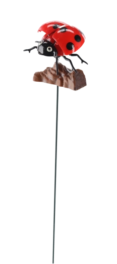 Zahradní dekorace na tyčce beruška 50 cm