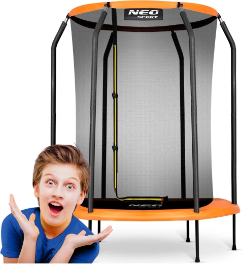 Zahradní dětská trampolína 152 cm s bezpečnostní sítí NEO-SPORT