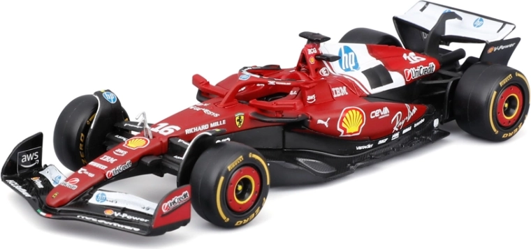 Bburago Ferrari SF-25 (2025) Charles Leclerc #16 – model F1 1:43