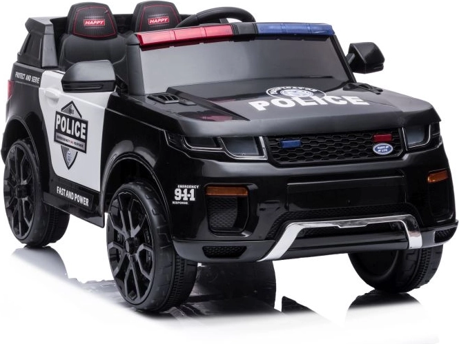 Dětské elektrické policejní auto BBH-021 černé