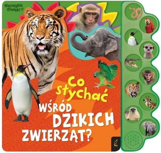 Co je slyšet mezi divokými zvířaty? zvuková kniha pro děti