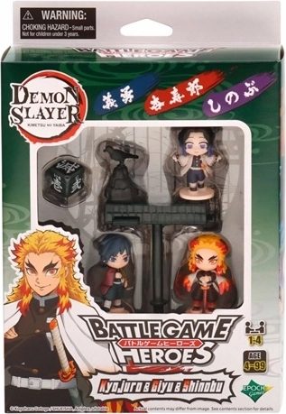Sylvanian Families Demon Slayer sběratelský set figurek Kyojuro, Giyu a Shinobu