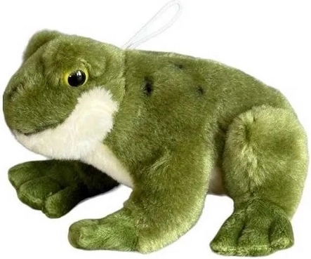 Plyšová žába Ziki 14 cm