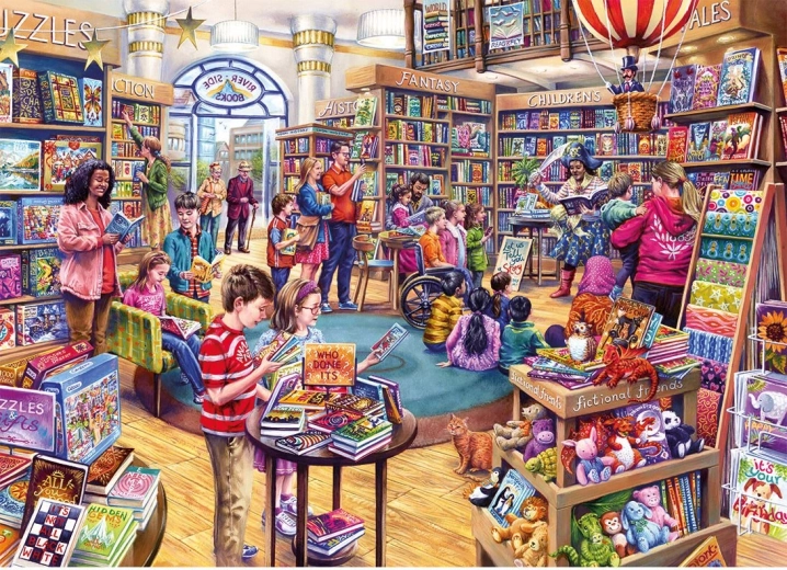 Gibsons puzzle Obraceči stránek 1000 dílků