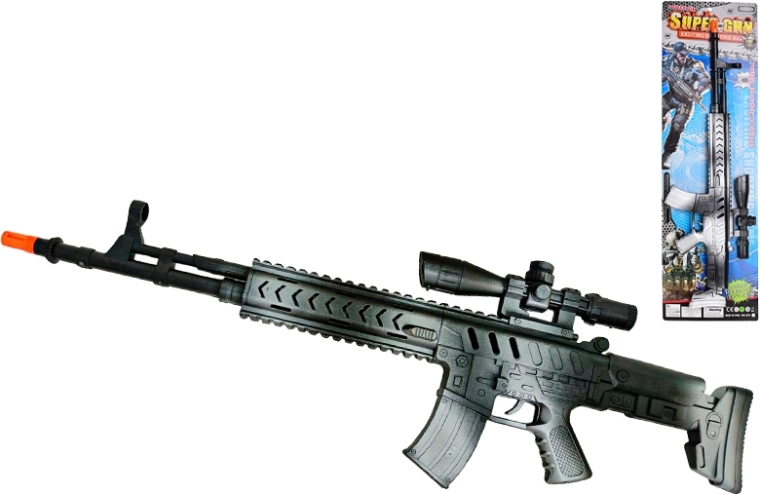 Dětský samopal na setrvačník 68 cm